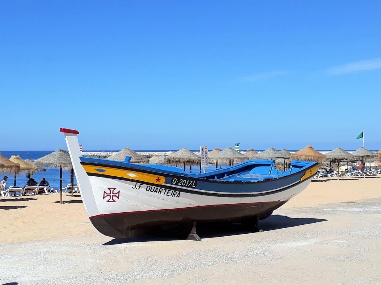T2 Mira Praia 4- Familiar, 80Mt Praia, Wifi Quarteira Exterior foto